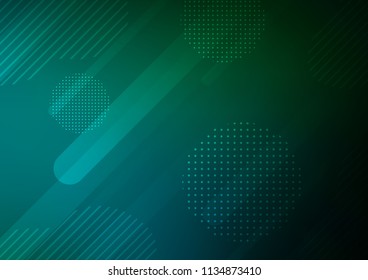Dark Blue, Green vector texture with colored capsules, dots. Blurred decorative design in simple style with lines, circles. The pattern can be used as ads, poster, banner for commercial.