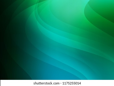 Dark Blue, Green vector texture with colored lines. Blurred decorative design in simple style with lines. Best design for your ad, poster, banner.