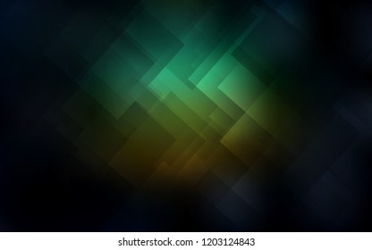 Dark Blue, Green vector texture with colored lines. Blurred decorative design in simple style with lines. Best design for your ad, poster, banner.