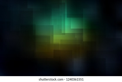 Dark Blue, Green vector texture with colored lines. Glitter abstract illustration with colored sticks. Pattern for ads, posters, banners.