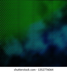 Dark Blue, Green vector texture with lines. Colorful gradient illustration with abstract flat lines. Smart design for your promotions.