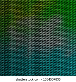 Dark Blue, Green vector texture with lines. Modern abstract illustration with colorful lines. Best design for your posters, banners.