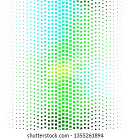Dark Blue, Green vector texture in rectangular style. Illustration with a set of gradient rectangles. Pattern for commercials, ads.