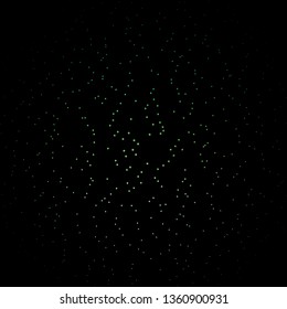 Dark Blue, Green vector texture with beautiful stars. Blur decorative design in simple style with stars. Theme for cell phones.