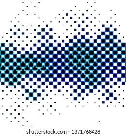 Dark Blue, Green vector texture in rectangular style. Colorful illustration with gradient rectangles and squares. Pattern for commercials, ads.