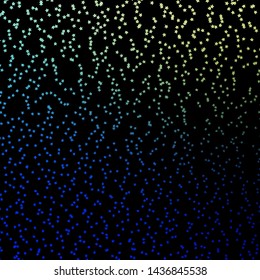 Dark Blue, Green vector texture with beautiful stars. Colorful illustration in abstract style with gradient stars. Pattern for wrapping gifts.