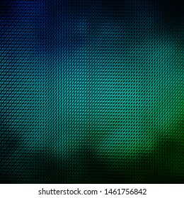 Dark Blue, Green vector texture with lines. Geometric abstract illustration with blurred lines. Pattern for ads, commercials.