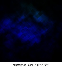 Dark Blue, Green vector texture in rectangular style. New abstract illustration with rectangular shapes. Pattern for busines booklets, leaflets