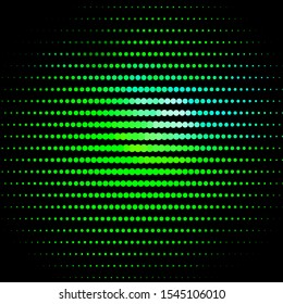 Dark Blue, Green vector texture with disks. Modern abstract illustration with colorful circle shapes. New template for a brand book.