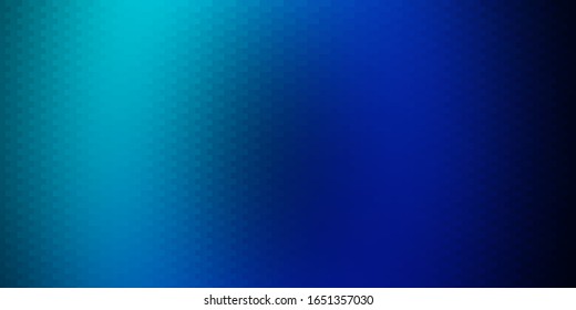 Azul oscuro, textura vectorial verde en forma rectangular. Ilustración de degradado abstracta con rectángulos. Plantilla para teléfonos móviles.