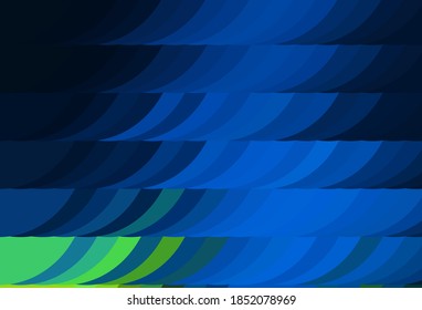 Azul oscuro, textura vectorial verde con formas abstractas. Ilustración con formas gradientes coloridas en estilo abstracto. Mejor diseño inteligente para su negocio.