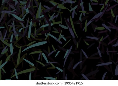 Dark Blue, Green vector texture with colored lines. Colorful shining illustration with lines on abstract template. Template for your beautiful backgrounds.