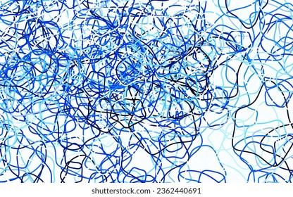 Dark Blue, Green vector texture with abstract forms. Modern abstract illustration with colorful random forms. Simple design for your web site.