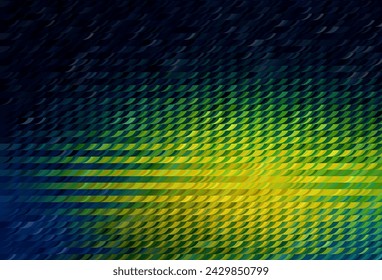 Dark Blue, Green vector texture with abstract forms. Decorative design in abstract style with random forms. Best smart design for your business.