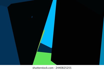 Dark Blue, Green vector texture with triangular style. Glitter abstract illustration with triangular shapes. Best smart design for your business.