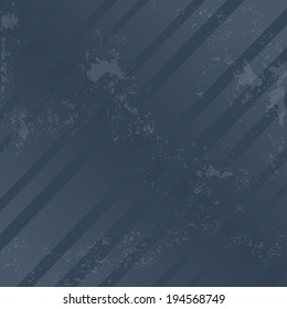 Dark blue grunge background with diagonal stripes