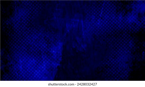 Dark Blue Grunge Texture Background with  Perfect for creating abstract artwork, backgrounds for websites or social media posts, and vibrant designs for print materials.