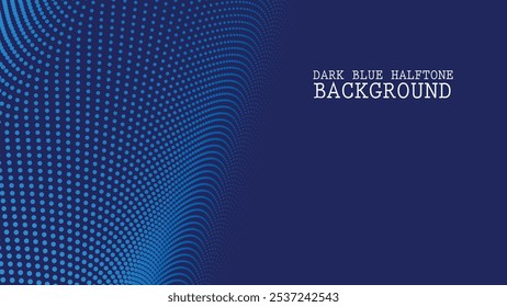 Fundo abstrato de meio-tom azul escuro para plano de fundo ou apresentação