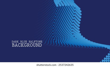 Fundo abstrato de meio-tom azul escuro para plano de fundo ou apresentação