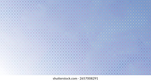 Fondo abstracto punteado de semitono azul oscuro, patrón de big data, tecnología o visualización futurista, textura de punto de forma de onda, telón de fondo de música.