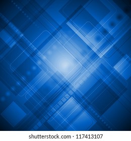 Dark blue hi-tech background. Vector design eps 10