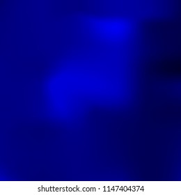 Dark blue holographic background. Foil rainbow texture. Abstract soft pastel colors backdrop. Trendy creative vector cosmic gradient. Vibrant print illustration. Creative neon template for banner.