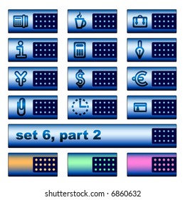 Dark blue icons (set6, part2)
