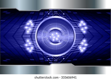 Dark blue illustration of technology internet network computer background with binary number, style background. infographics. Information. motion blur. pixel. Binary digit. number. vector. eye