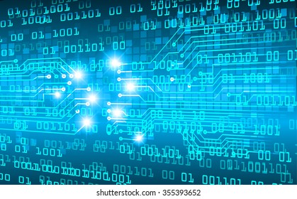 dark blue illustration of technology internet network computer background with binary number, style background. infographics. Information. motion move blur. pixel. text box.