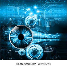 dark blue illustration of technology internet network computer background with binary number, style background.