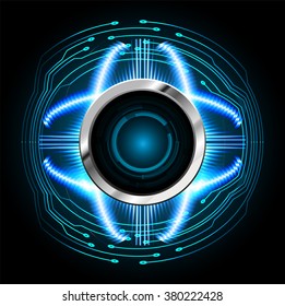 dark blue illustration of technology internet network computer background with binary number, style background. infographics. 