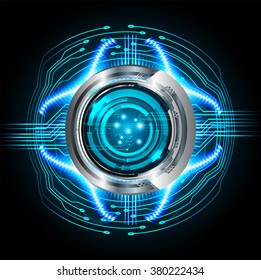 dark blue illustration of technology internet network computer background with binary number, style background. infographics. 
