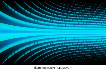 Dark blue Light Abstract. move motion blur.