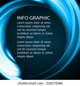 Dark blue Light Abstract Technology background for computer graphic website internet. text box. Brochure.