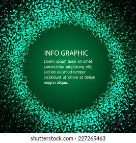Dark blue Light Abstract Technology background for computer graphic website internet. text box. Brochure. card.