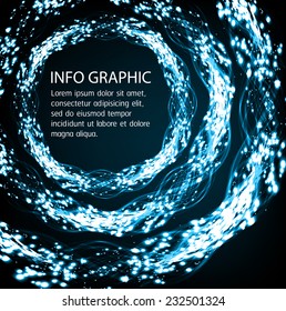 Dark blue Light Abstract Technology background for computer graphic website internet. text box. Brochure. card. 