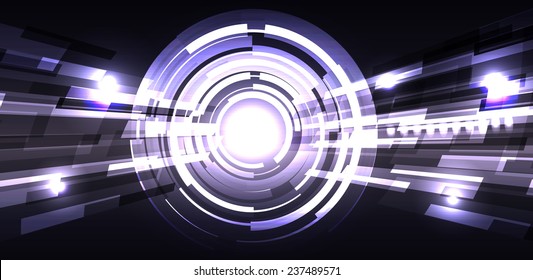 Dark blue Light Abstract Technology background set for computer graphic website internet and business. 