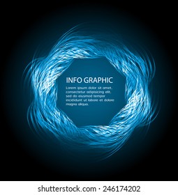Dark blue Light Abstract Technology background for computer graphic website internet. text box. Brochure. card.