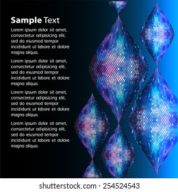 Dark blue Light Abstract Technology background for computer graphic website internet and business. text box. Brochure. card. wave.