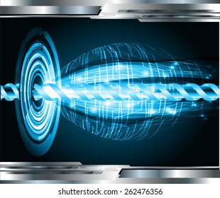 dark blue Light Abstract Technology background for computer graphic website internet. circuit. silver