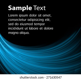 Dark blue Light Abstract Technology background for computer graphic website internet. text box. Brochure. card. banner. label. black background.