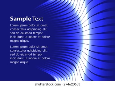 Dark blue Light Abstract Technology background for computer graphic website internet. text box. Brochure. flyer, magazine cover. blue Design Template. Card. wave. infographics.