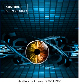 dark blue Light Abstract Technology background for computer graphic website internet and business. circuit. vector illustration. pixel. mosaic. table. text box. card. label. infographics.