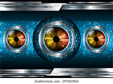 dark blue Light Abstract Technology background for computer graphic website internet and business circuit.illustration.digital.infographics.binary code background. www.vector.motion move blue. eye