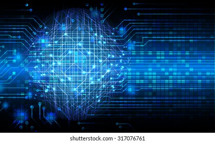 Dark blue Light Abstract Technology background for computer graphic website internet business. circuit. vector illustration. infographics. motion move blur.neon. 