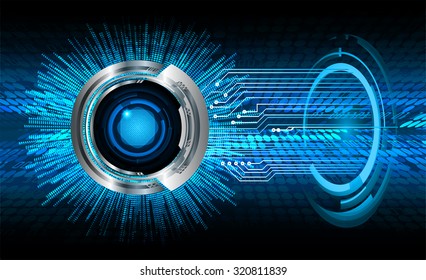Dark blue Light Abstract Technology background for computer graphic website internet business. illustration. infographics.motion move blur.neon.high tech keyboard with binary number, Button, PC vector