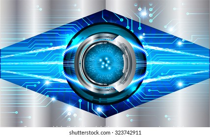 dark blue Light Abstract Technology background for computer graphic website internet and business. circuit. illustration.digital.infographics. binary code. zero one. eye. silver