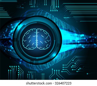 Dark blue Light Abstract Technology background for computer graphic website internet business. circuit. illustration. infographics. motion move blur.neon. Brainstorm, Brain. Bulb Ideas