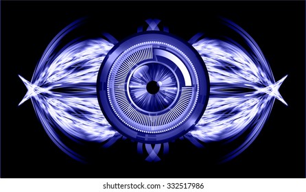 dark blue Light Abstract Technology background for computer graphic website internet business. circuit. illustration. digital. infographics. binary code background.