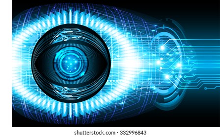 dark blue Light Abstract Technology background for computer graphic website internet and business. circuit. illustration.digital.infographics. binary code. zero one. eye